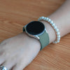 Plurimi Genuine Leather And Silicone Galaxy Band - Astra Straps