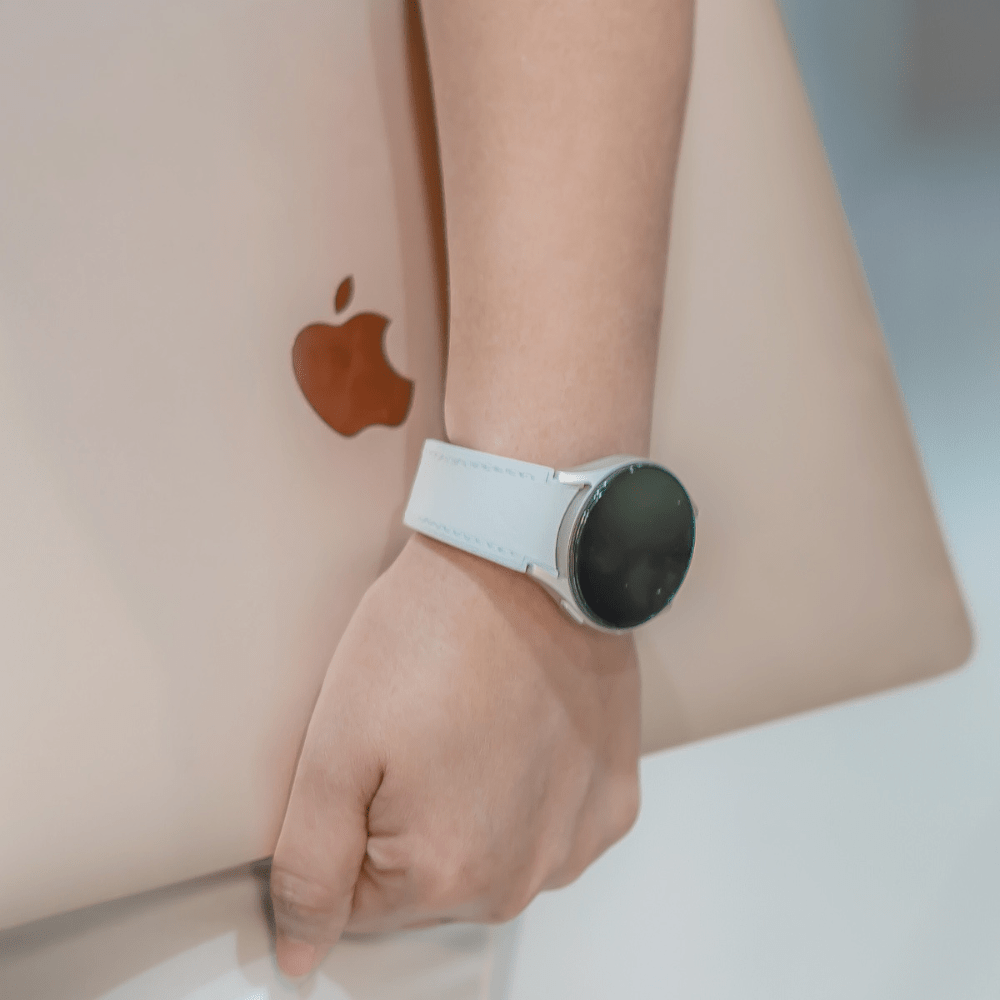 Plurimi Genuine Leather And Silicone Galaxy Band - Astra Straps