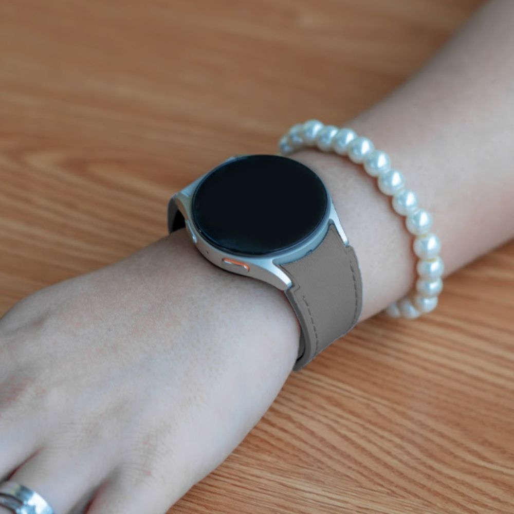 Plurimi Genuine Leather And Silicone Galaxy Band - Astra Straps