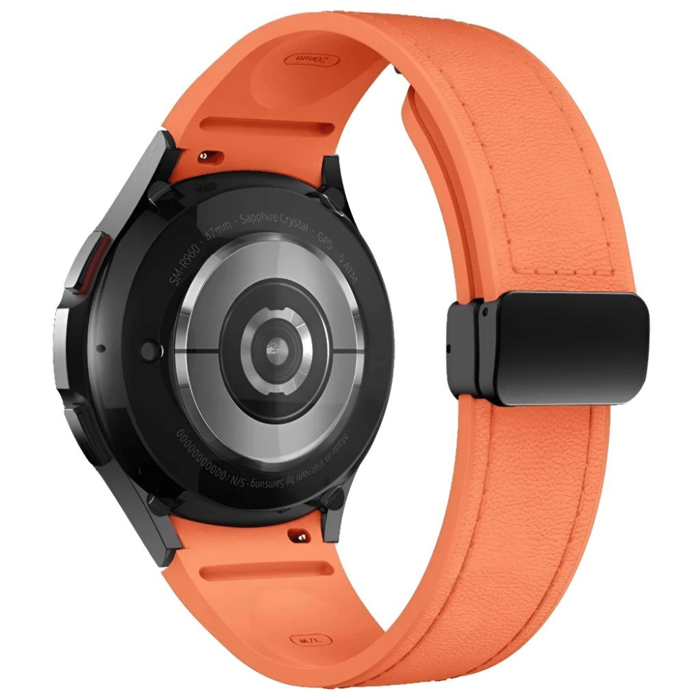 Plurimi Genuine Leather And Silicone Galaxy Band - Astra Straps