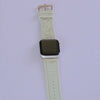 Satura Engraved Flower Silicone Band