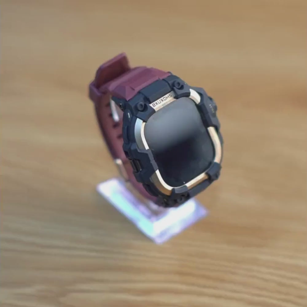 Adeo Silicone Sports Band With Case - Astra Straps