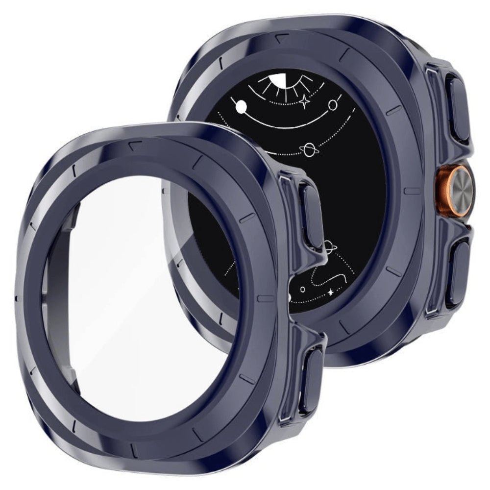 Puchre Bumper Case With Glass Screen Protector For Galaxy Watch
