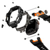 Queo Shockproof Silicone Sport Band With Case
