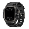 Queo Shockproof Silicone Sport Band With Case