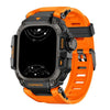 Queo Shockproof Silicone Sport Band With Case