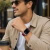 Robur Rugged Silicone Metal Sports Band