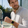 Robur Rugged Silicone Metal Sports Band