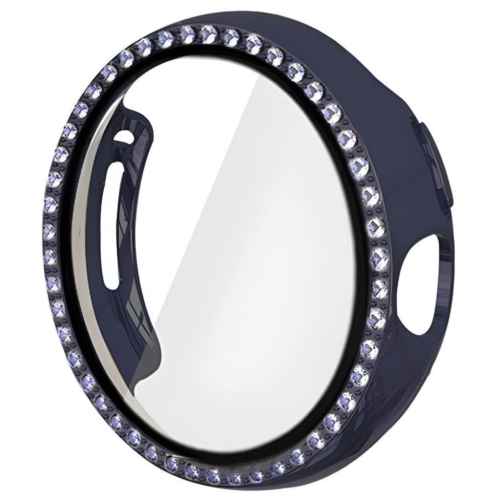 Rupes Screen Protector With Full Bling Diamond Frame for Google Pixel Watch - Astra Straps