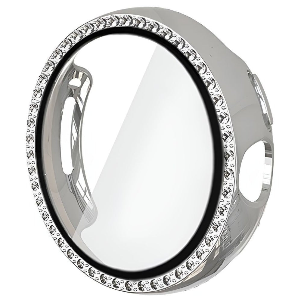 Rupes Screen Protector With Full Bling Diamond Frame for Google Pixel Watch - Astra Straps