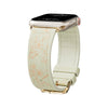 Satura Engraved Flower Silicone Band - Astra Straps