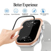 Sive Tempered Glass Metal Case for Apple Watch Series 10 - Astra Straps
