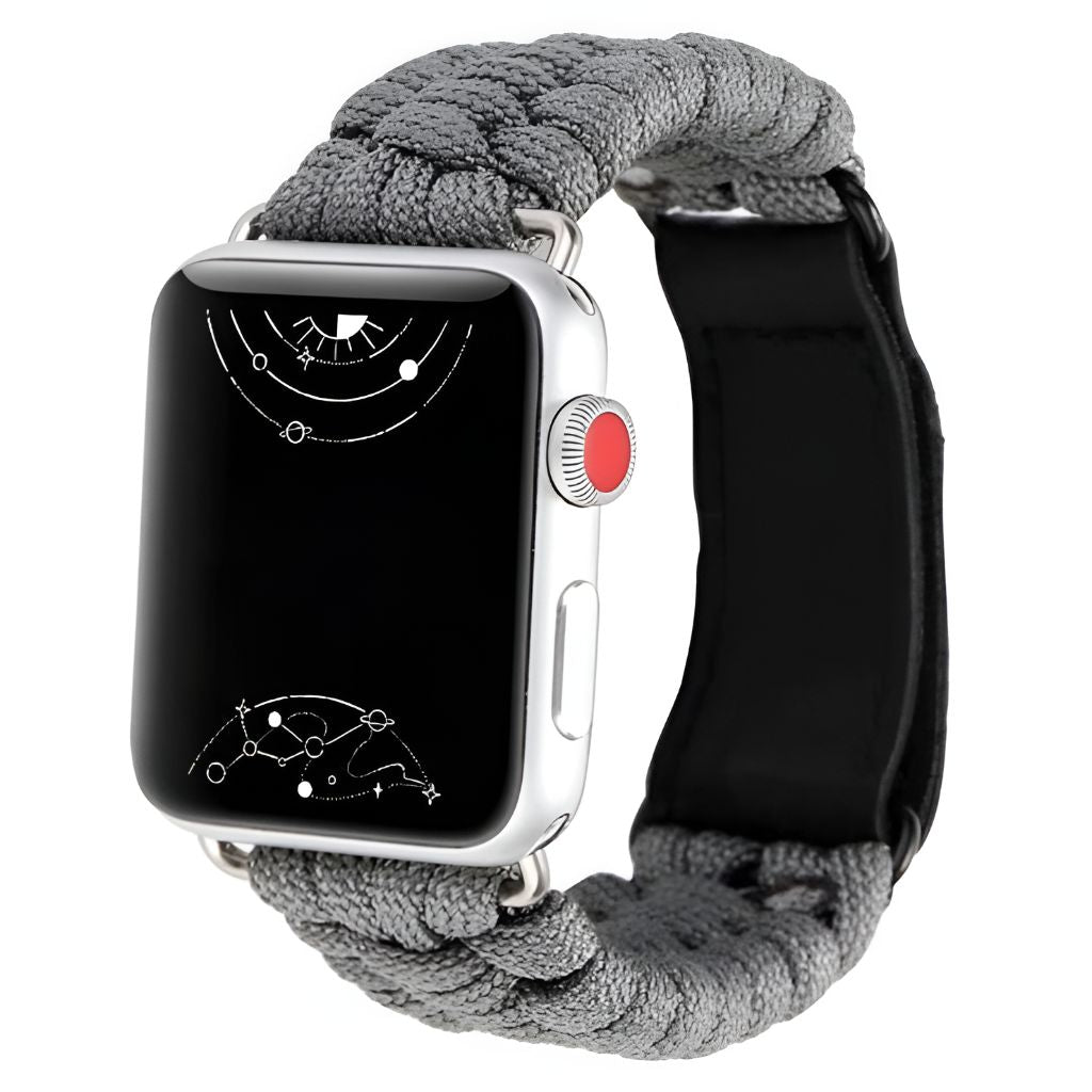 Paracord Watch Band for Apple Watch Series 1, 2, 3, 4, 5, 6, fashion 7, 8, Ultra, and SE (watch not included)