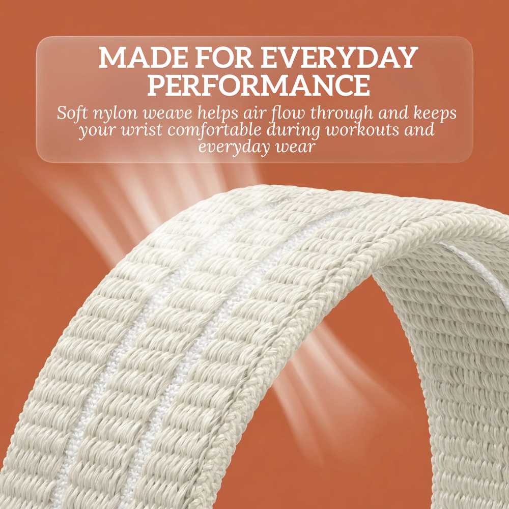 Tollo Breathable Nylon Sports Band - Astra Straps