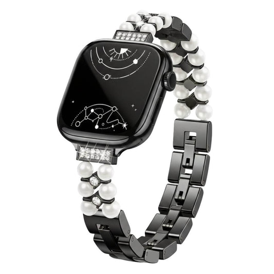 Venusta Stainless Steel Pearl Band - Astra Straps