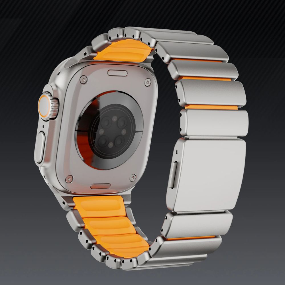 Verus Magnetic Steel & Silicone Band - Astra Straps