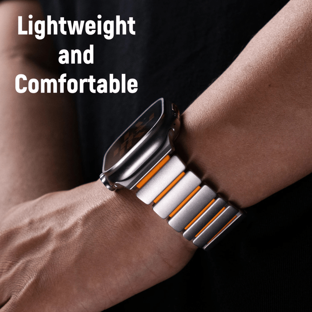 Verus Magnetic Steel & Silicone Band - Astra Straps