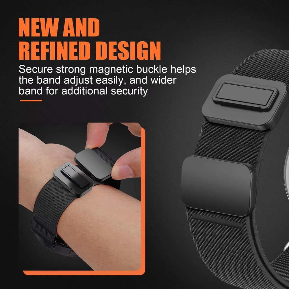 Vincio Magnetic Nylon Sports Galaxy Band - Astra Straps
