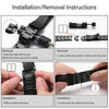 Zoe Thin Metal Band - Astra Straps