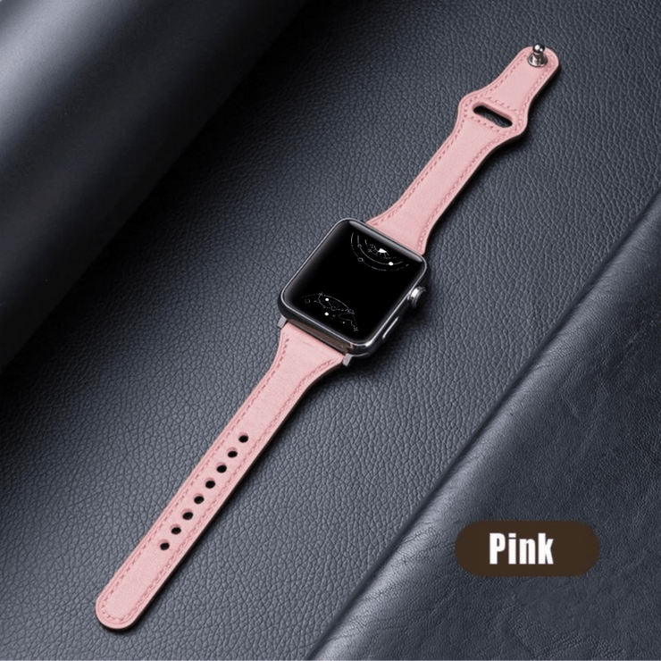 Adamo Slim Genuine Leather Band - Astra Straps