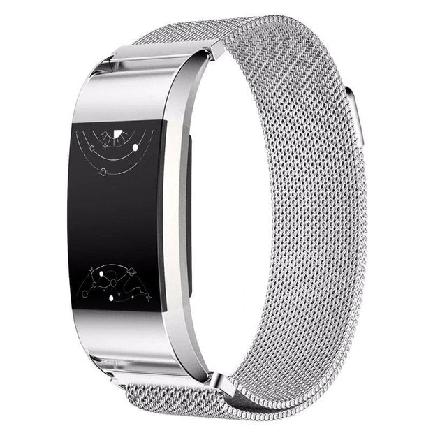 Alii Milanese Stainless Steel Fitbit Charge 3 - Astra Straps