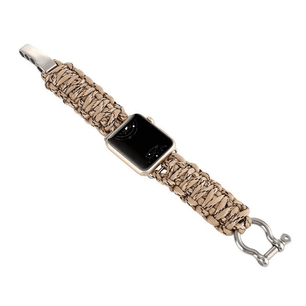 Ally Woven Nylon Survival Rope With Metal Bolt Clasp - Astra Straps