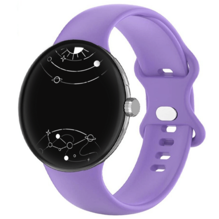 Amavi No Gap Silicone Sports Band For Google Pixel Active Watch - Astra Straps