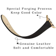 Aurum Slim Genuine Leather Band - Astra Straps