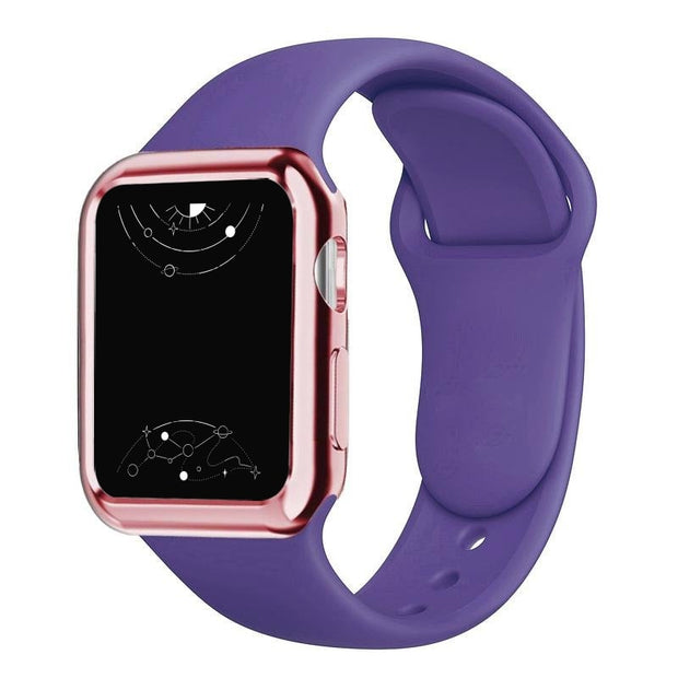 Electus Silicone Band With Case For Series 7 and 8 - Astra Straps