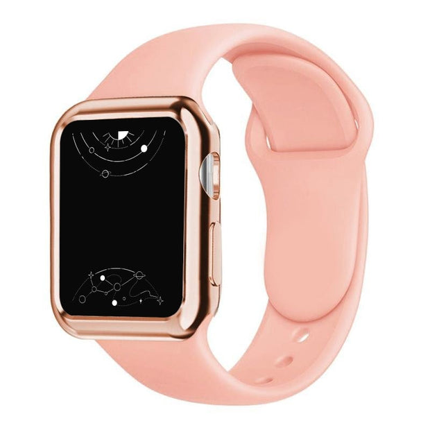 Electus Silicone Band With Case For Series 7 and 8 - Astra Straps
