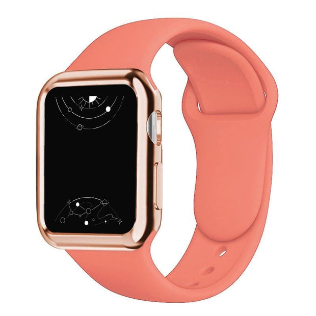 Electus Silicone Band With Case For Series 7 and 8 - Astra Straps
