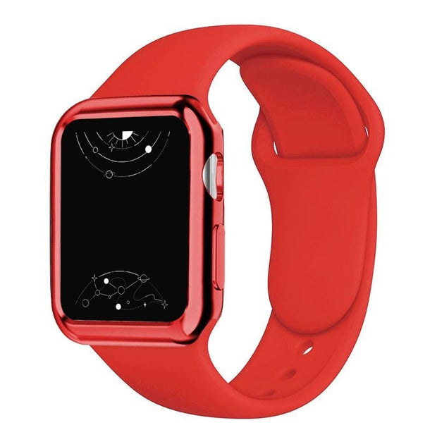 Electus Silicone Band With Case For Series 7 and 8 - Astra Straps