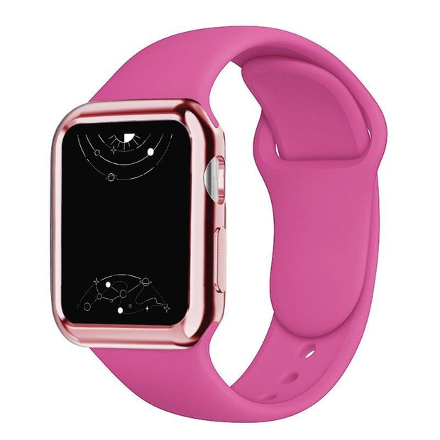 Electus Silicone Band With Case For Series 7 and 8 - Astra Straps