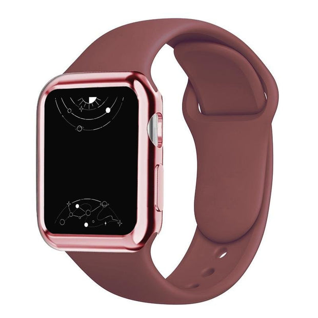 Electus Silicone Band With Case For Series 7 and 8 - Astra Straps