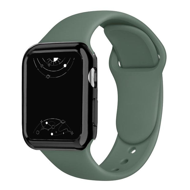 Electus Silicone Band With Case For Series 7 and 8 - Astra Straps