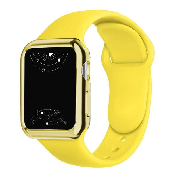 Electus Silicone Band With Case For Series 7 and 8 - Astra Straps