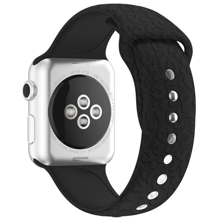 Flos Engraved Silicone Band For Apple Watch - Astra Straps