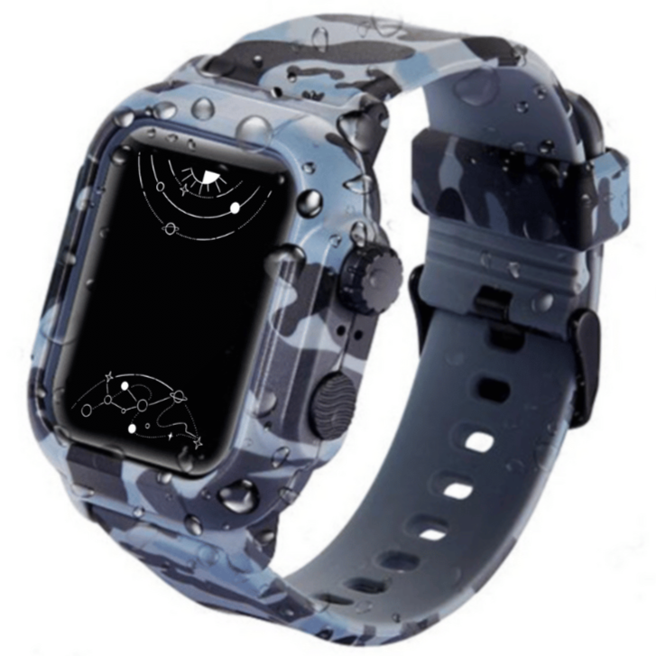 Gladius Tactical Silicone Band Case For Apple Watch 1 6 SE