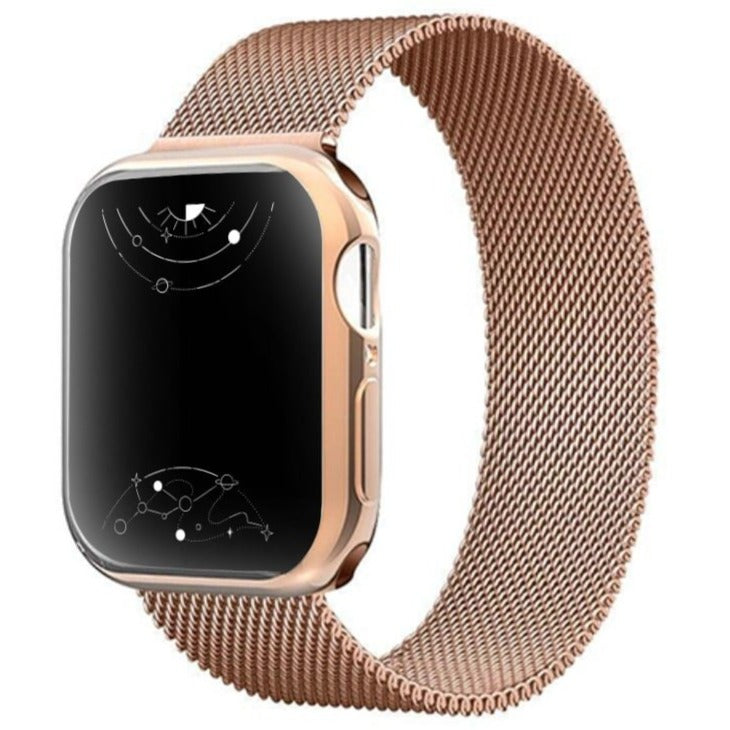 Jasper Milanese Stainless Steel Band With Case - Astra Straps