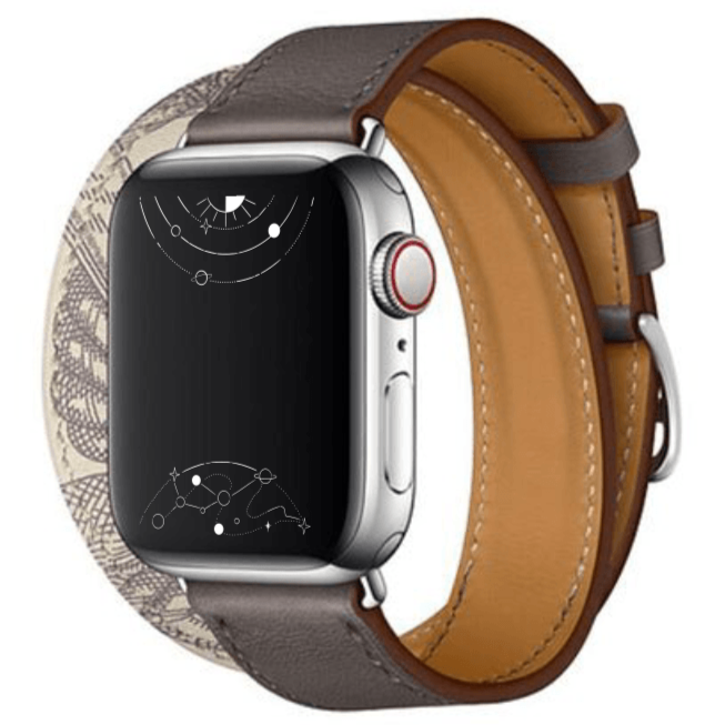 LA Luxury Vegan Leather Band For Apple Watch Series 1 9 Ultra