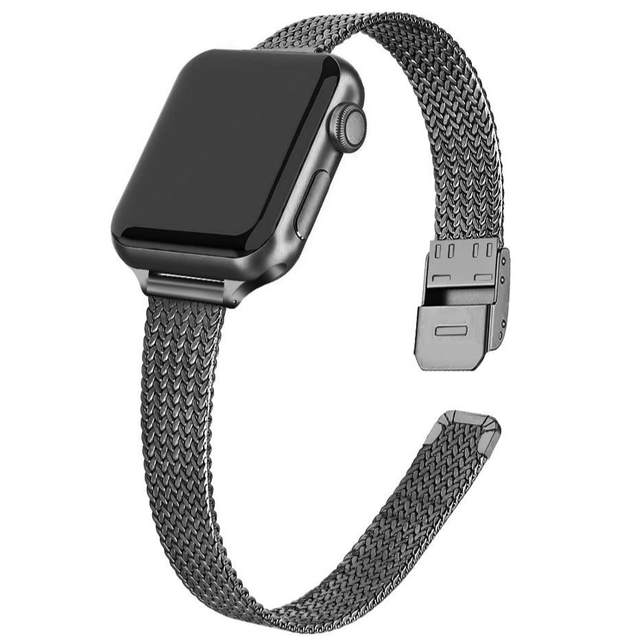 Anhem Stainless Steel Milanese Mesh Apple Watch Bands