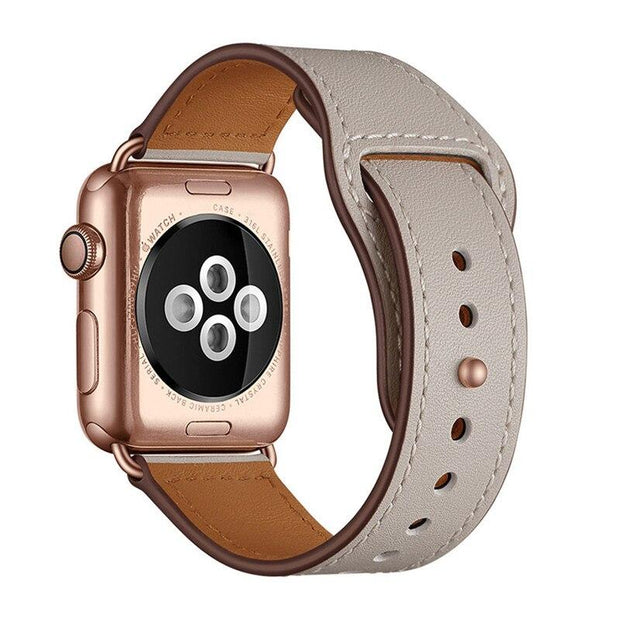 London Leather Band, Premium Leather Apple Watch Band - Astra Straps