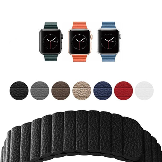 Marley Magnetic Leather Band - Astra Straps