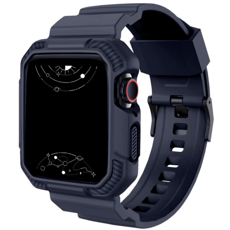 Spigen Modern Fit Compatible with Apple Watch Strap for 49mm 8 Ultra, 45mm 44mm Series 8/7/6/SE/5/4/3/2/1- Black