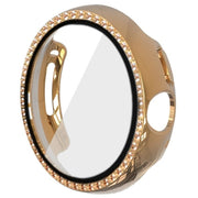 Rupes Screen Protector With Full Bling Diamond Frame for Google Pixel Watch - Astra Straps