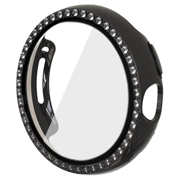 Rupes Screen Protector With Full Bling Diamond Frame for Google Pixel Watch - Astra Straps