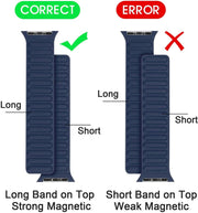 Vista Silicone Link Band For Apple Watch - Astra Straps